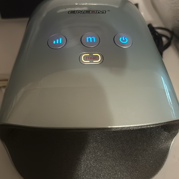 Cincom Cordless Hand Massager With Heat CM-026H-BU Blue - Picture 5 of 11